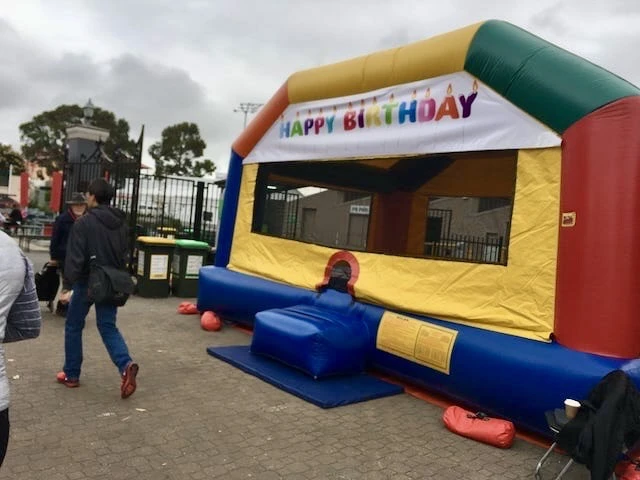 free event free jumping castle