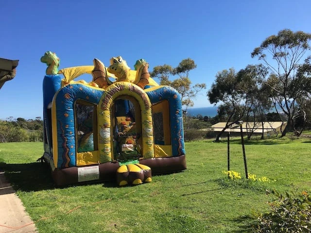 dinosaur bouncy castle