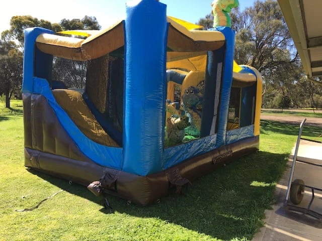 dinosaur jumping castle Adelaide