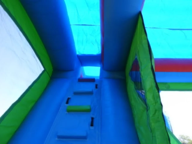 magic jumping castle inside view