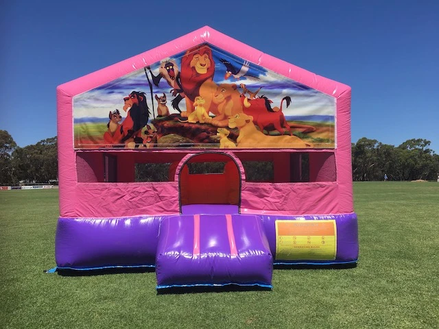 small bouncy castle
