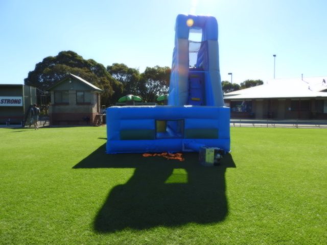 obstacle water slide