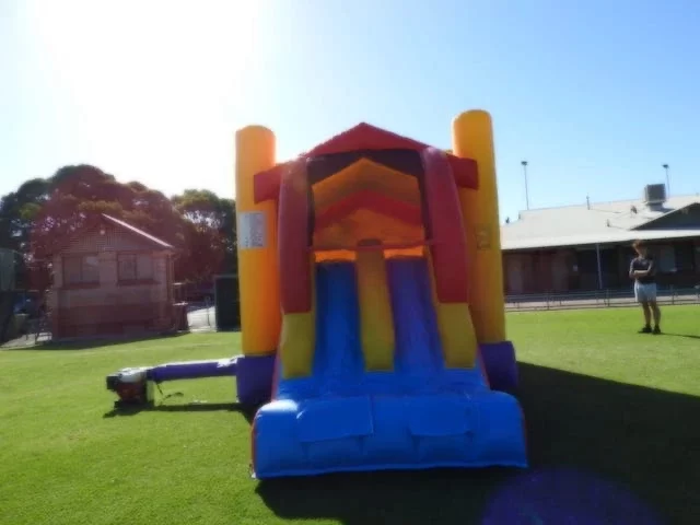 Inflatable Obstacle front slide view